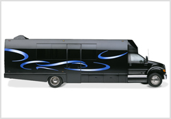 20 Passenger Party Bus exterior