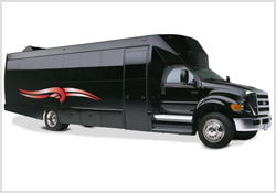 25 Passenger Party Bus exterior